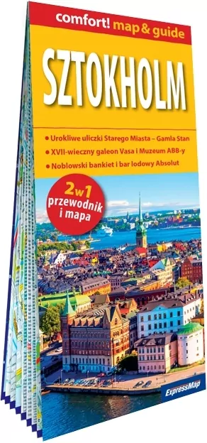 Sztokholm. Comfort! map&guide - tantis.pl