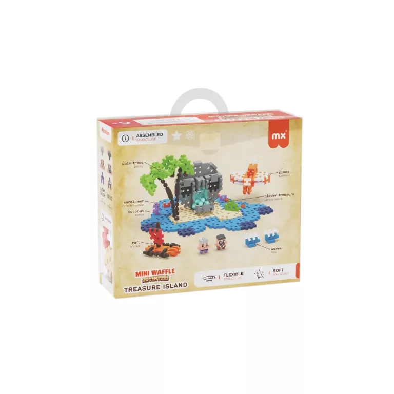 Mini Waffle Adventure. Wyspa Skarbów - tantis.pl