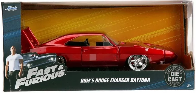 Jada F&F Dodge Charger 1969 1:24 - tantis.pl
