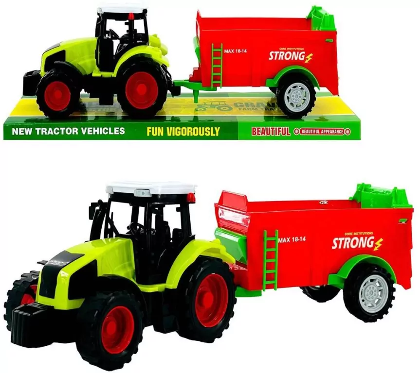 Traktor z przyczepą - tantis.pl