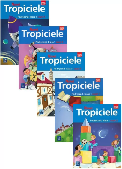 Pakiet: Nowi Tropiciele. Podręcznik. Klasa 1. Część 1 - 2 - tantis.pl