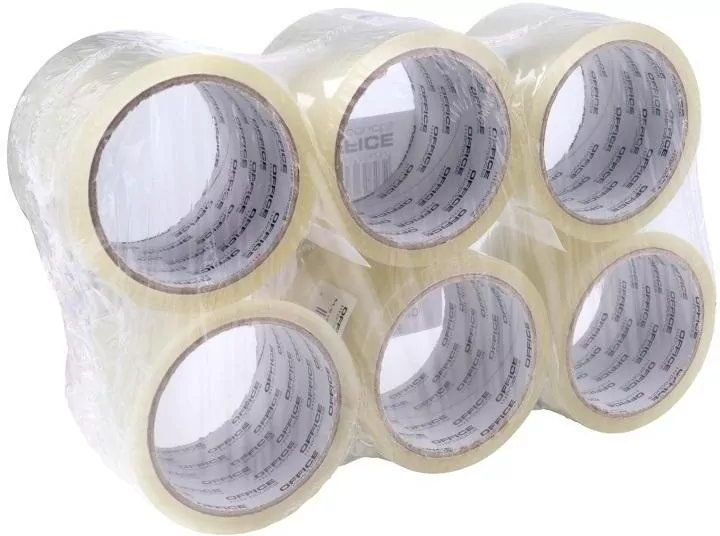 Taśma pakowa transparentna 72mm x 60y - tantis.pl