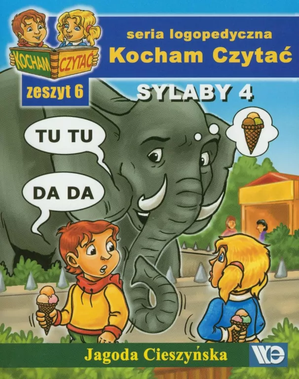 Sylaby 4. Kocham Czytać. Seria logopedyczna. Zeszyt 6 - tantis.pl