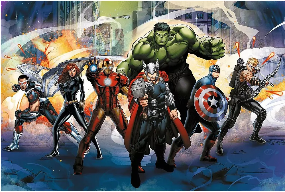 Puzzle 160 Avengers Supermoce TREFL - tantis.pl