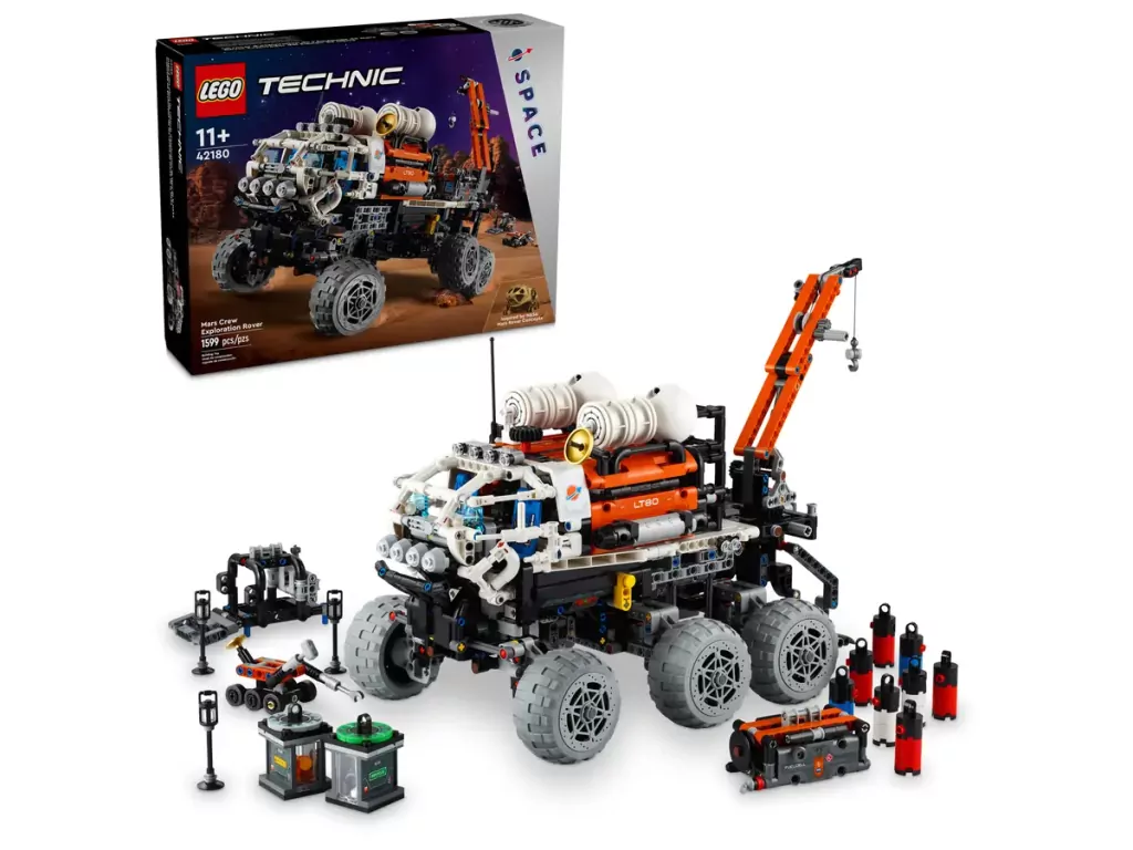 LEGO® Technic. Marsjański łazik eksploracyjny. 42180 - tantis.pl