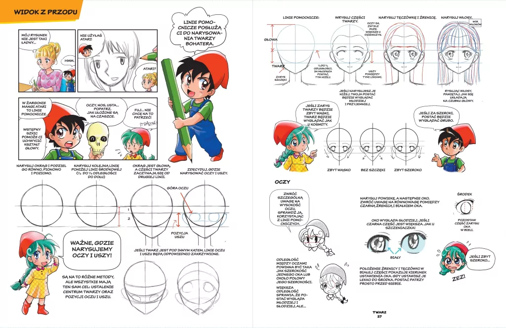 Manga. Kurs rysunku Delux - tantis.pl