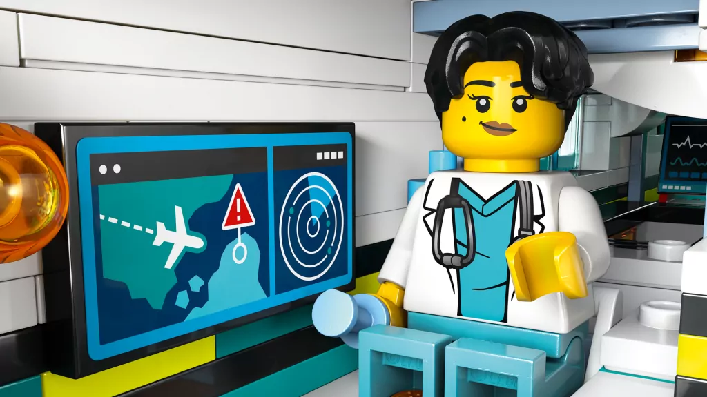 LEGO® City. Samolot pogotowia ratunkowego 60465 - tantis.pl