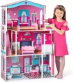 DOMEK DLA LALEK DREWNIANY AKCESORIA 85X45X12 - tantis.pl
