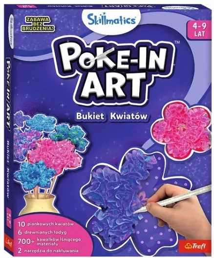 Zestaw Skillmatics Foil Fun Bukiet Kwiatów TREFL - tantis.pl