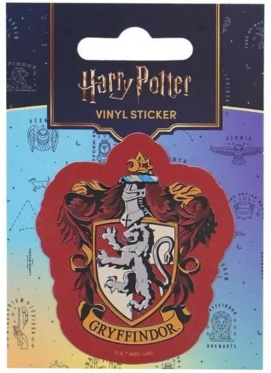 Harry Potter Naklejka Vinyl Gryffindor - tantis.pl