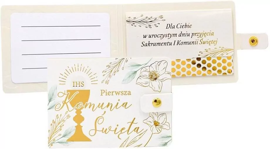 Portfelik Komunia - tantis.pl