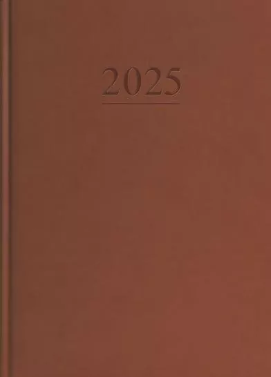 Terminarz 2023 Stacjonarny MiP ciemny brąz - tantis.pl