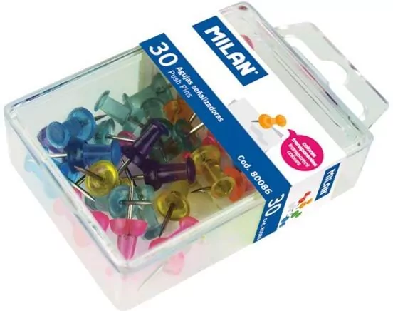 Kołki (pinezki do tablic korkowych) MILAN - tantis.pl