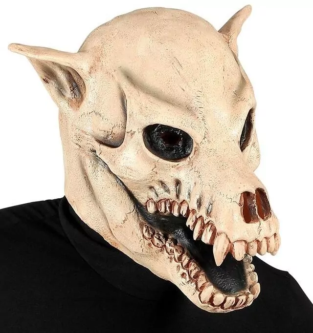 Maska na Halloween czaszka - tantis.pl