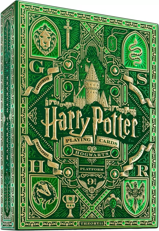 Bicycle Karty Harry Potter Theory Slytherin - tantis.pl