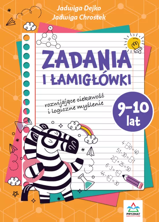 Zadania i łamigłowki 9-10 lat - tantis.pl