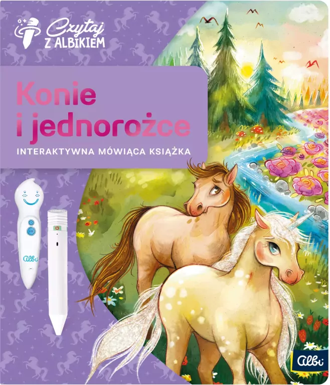 Czytaj z Albikiem. Konie i jednorożce - tantis.pl