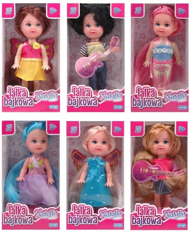 Lalka Natalia mała. Mix - tantis.pl