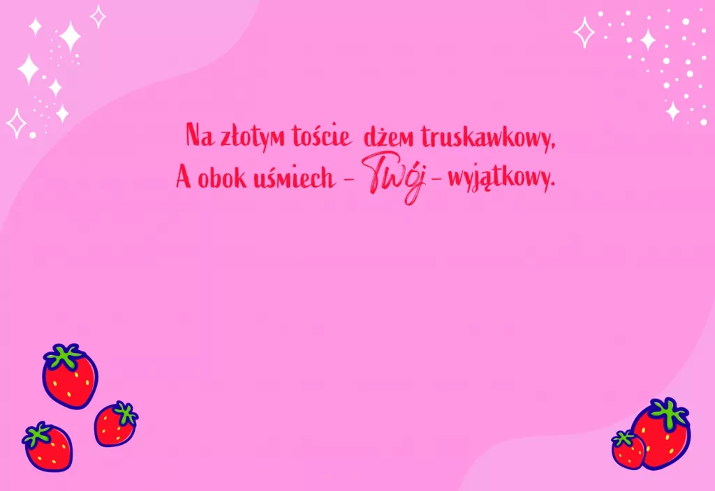 Karnet B6 Walentynki - Tost z dżemem - tantis.pl