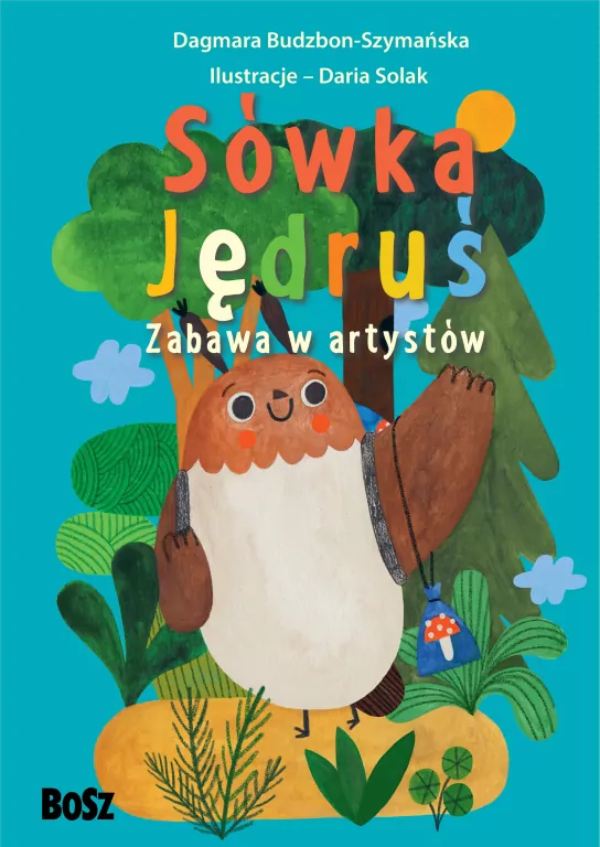 Sówka Jędruś. Zabawa w artystów - tantis.pl