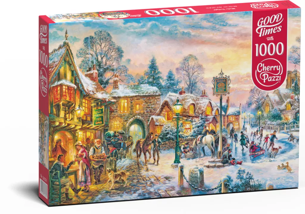 Puzzle 1000. Winter Twilight - tantis.pl