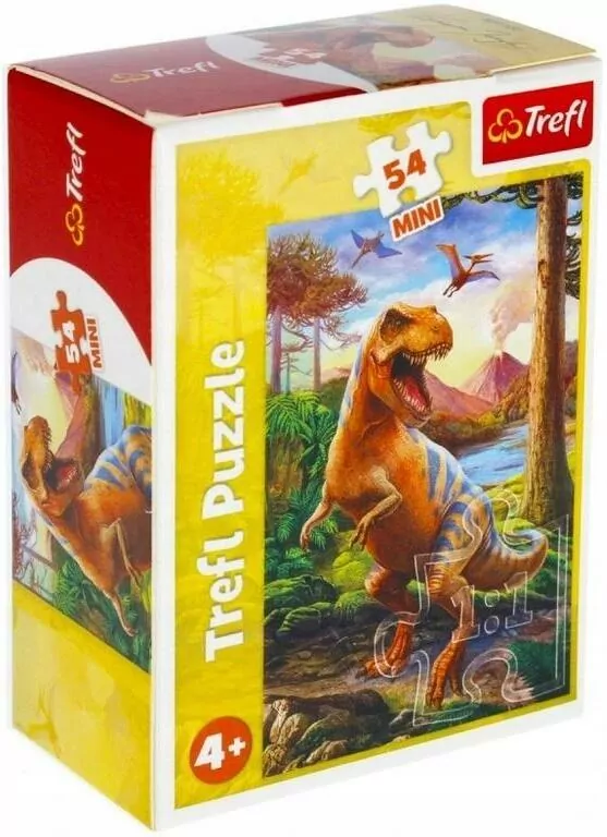 Puzzle 54 mini Niesamowite dinozaury 4 TREFL - tantis.pl