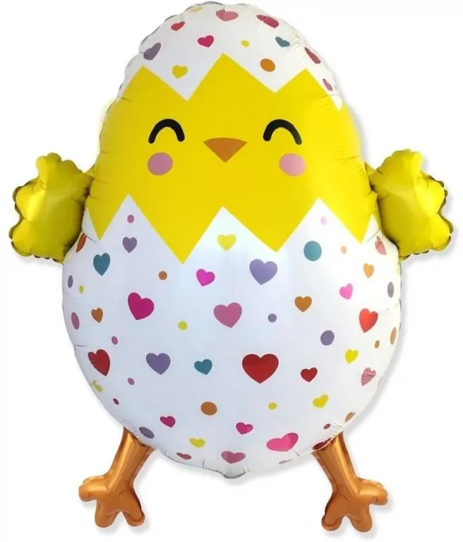 Balon foliowy Kurczątko 60cm - tantis.pl