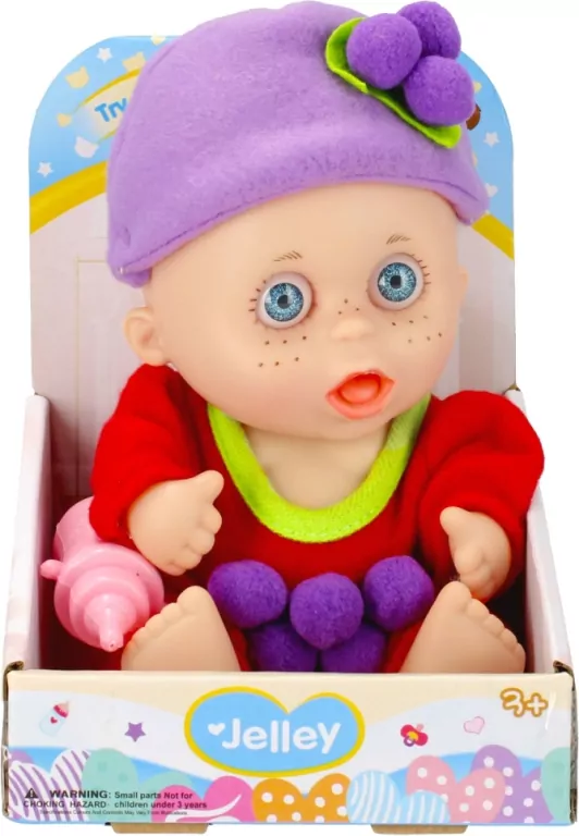 Lalka bobas 24cm owocki MIX - tantis.pl