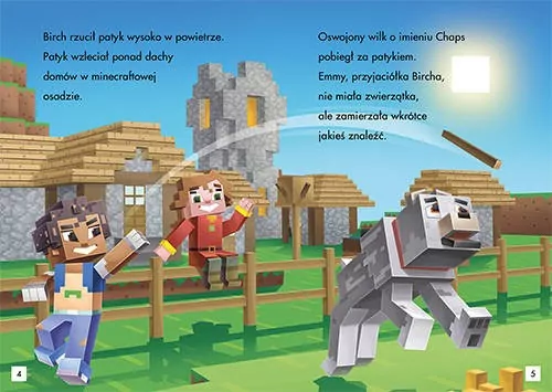 Moby w świecie podstawowym. Minecraft. Tryb czytania - tantis.pl