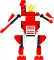 Klocki konstrukcyjne Alleblox RobotUnion 65el czerwony - tantis.pl