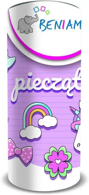 Pieczątki drewniane dla dziewczynek 12el. - tantis.pl