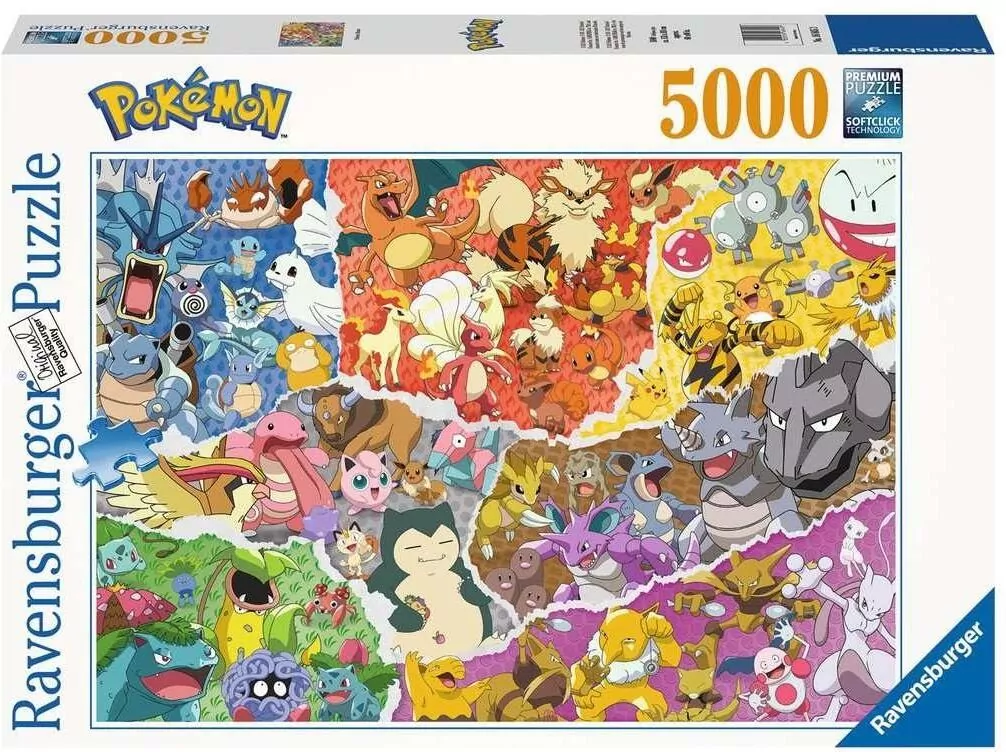 Puzzle Pokemon 5000 - tantis.pl