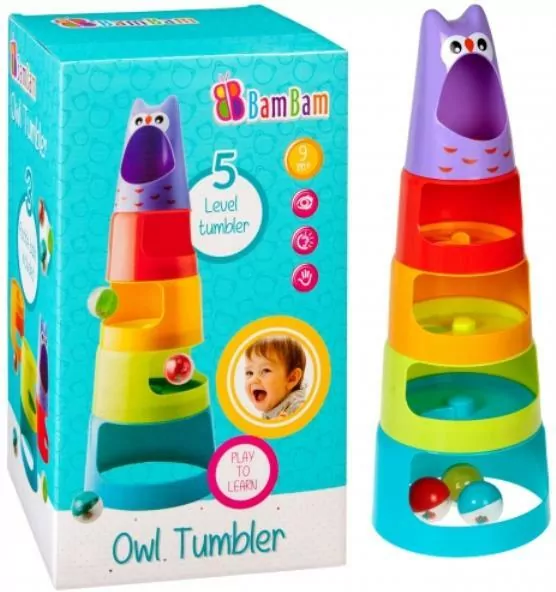 Aktywne kubeczki. Sowa. - tantis.pl