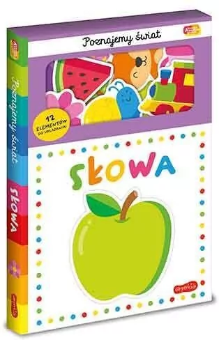 Słowa. Akademia Mądrego Dziecka. Poznajemy świat - tantis.pl