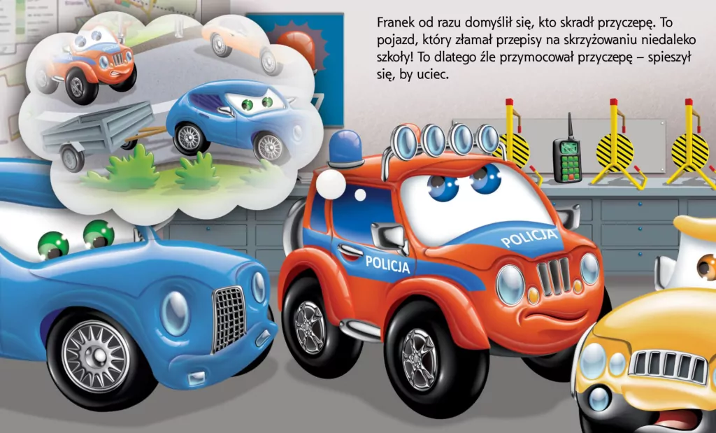 Policjant. Samochodzik Franek - tantis.pl