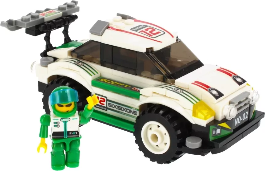 Klocki konstrukcyjne Alleblox Racing Team 173 elementów - tantis.pl