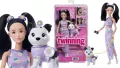 Barbie Jednakowa stylizacja Lalka i piesek Kwiatki - tantis.pl