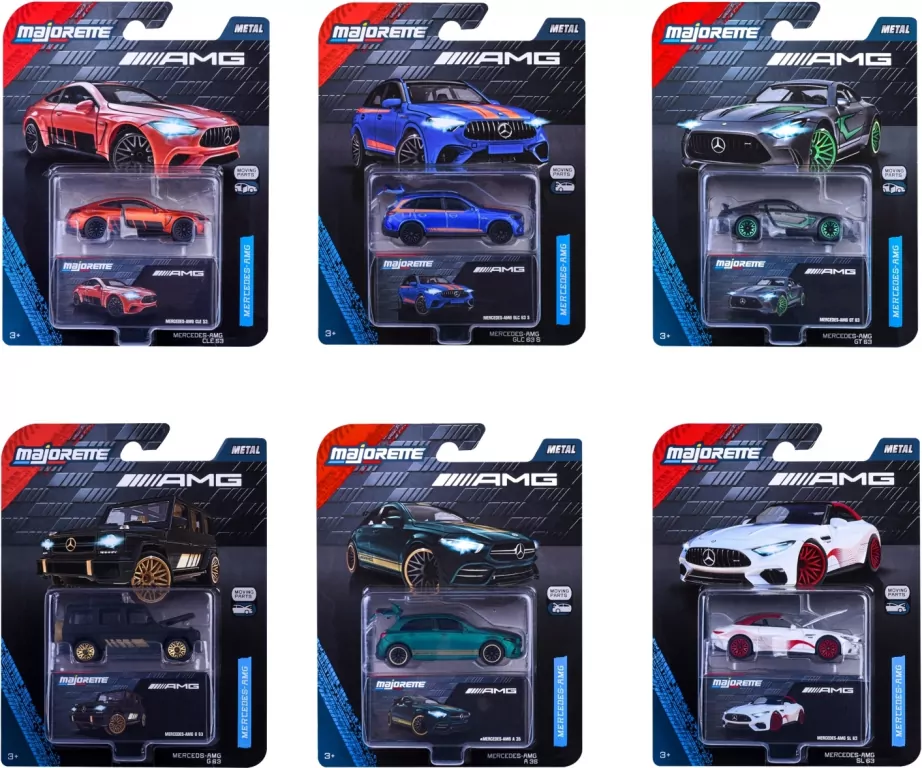 Majorette Mercedes-AMG Deluxe MIX - tantis.pl