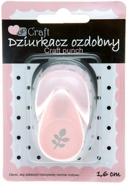 Dziurkacz ozdobny gałązka 1.6cm - tantis.pl