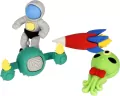 Gumka do mazania 3D puzzle 4 sztuki Space - tantis.pl