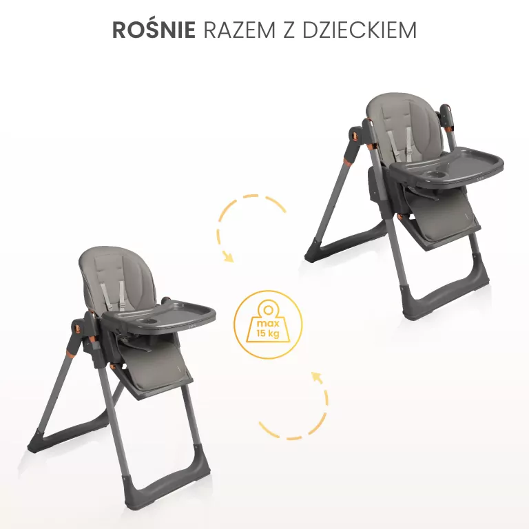 Caretero Krzesełko do karmienia Vars mint - tantis.pl