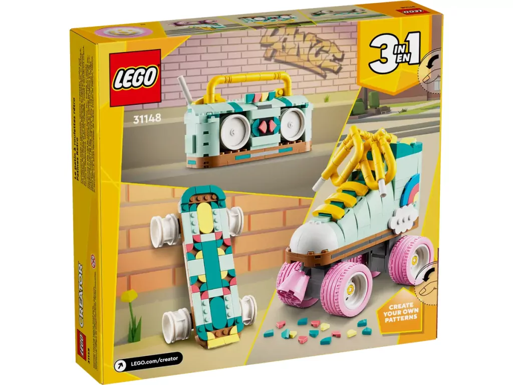 LEGO® Creator. Wrotka w stylu retro 31148 - tantis.pl