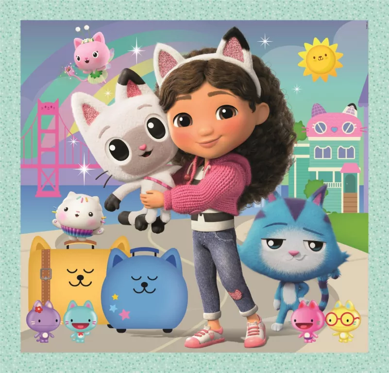 Puzzle 3x48 Gabbys Dollhouse: The Movie - tantis.pl
