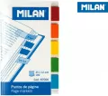 Zakładki indeksujące Milan transparentne 45 x 12 mm, 100 sztuk - tantis.pl