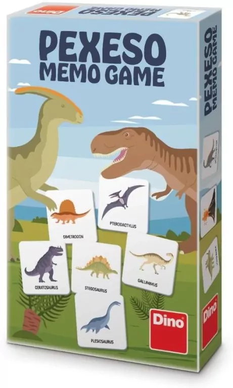 Gra pamięciowa memory memo Dinozaury - tantis.pl