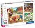 Puzzle 3 x 48 Super Color Farm Moments - tantis.pl