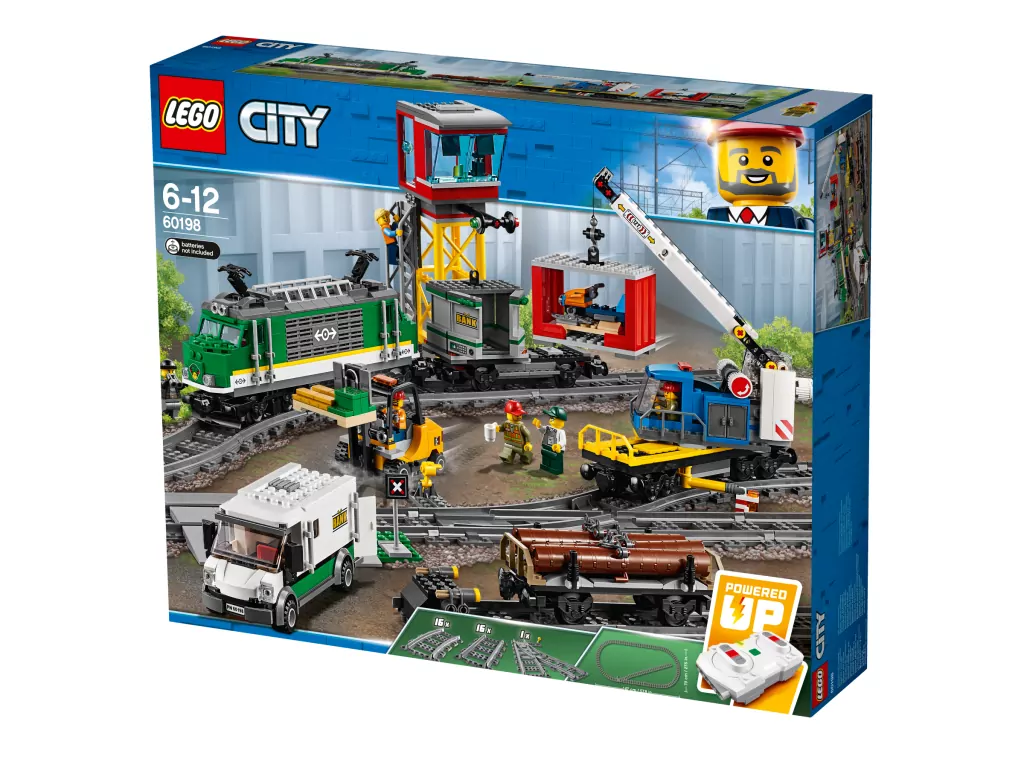 LEGO® City. Pociąg towarowy. 60198 - tantis.pl