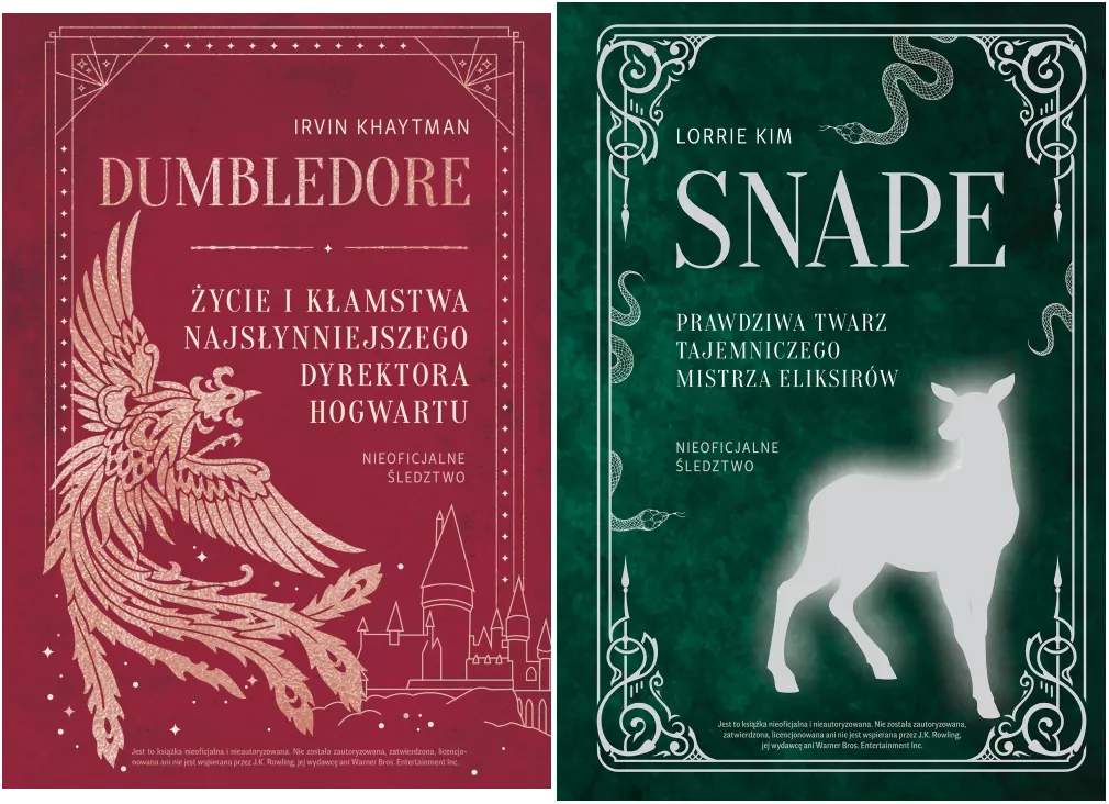 Pakiet: Dumbledore. Życie i kłamstwa najsłynniejszego dyrektora Hogwartu / Snape. Prawdziwa twarz tajemniczego mistrza eliksirów - tantis.pl