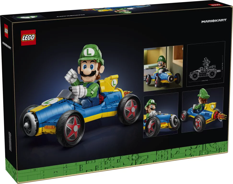 LEGO® Mario Kart™ — Luigi i Mach 8 72050 - tantis.pl