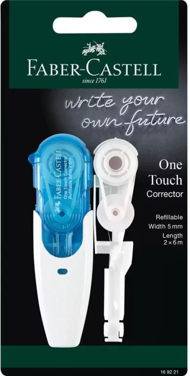 Korektor w taśmie One Touch + wkład FABER CASTELL - tantis.pl